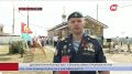 Десантники помогают строить храм пророка Илии