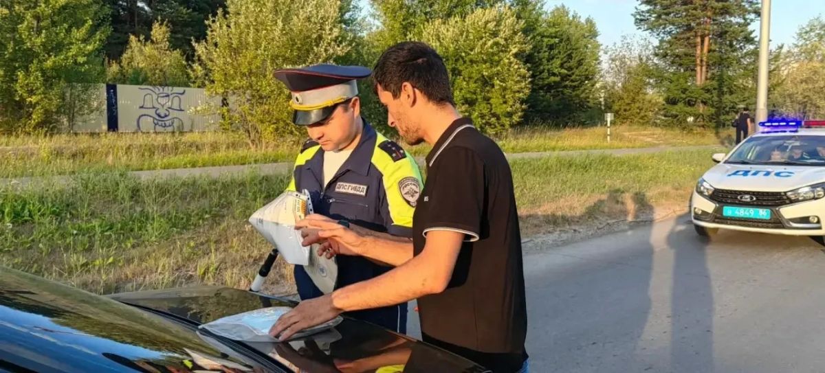 В Югре продолжаются массовые проверки водителей В Югре продолжаются массовые проверки водителей