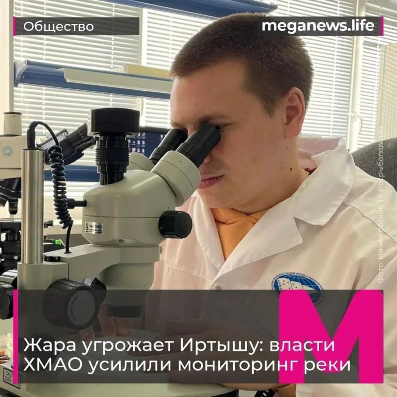 В Югре взяли под особый контроль экологическую обстановку на Иртыше