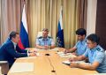 В прокуратуре округа состоялась рабочая встреча с представителем регионального штаба Народного фронта