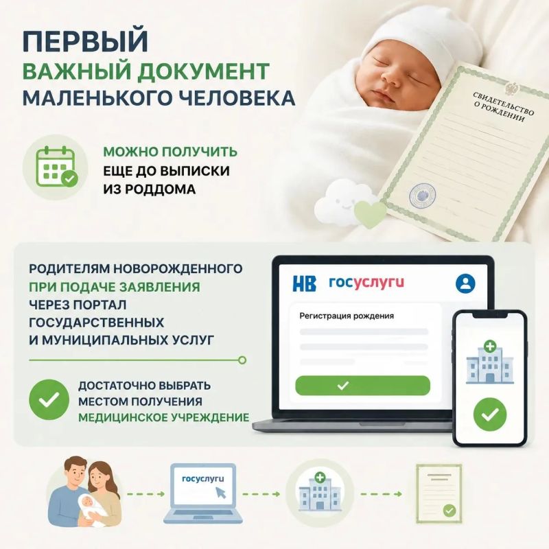 В Нижневартовске внедрили упрощенный порядок регистрации новорожденных
