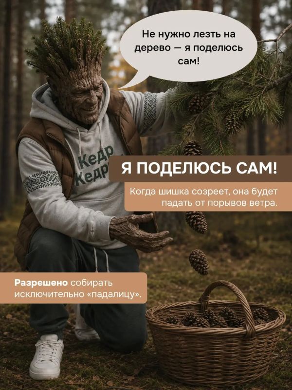Совсем скоро в Югре начнется сезон сбора кедровых шишек Совсем скоро в Югре начнется сезон сбора кедровых шишек