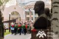 В Парке Победы прошла церемония возложения цветов, приуроченная ко Дню окончания Ленинградской битвы