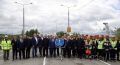 В День строителя в Нижневартовске открыли движение по путепроводу на Восточном объезде