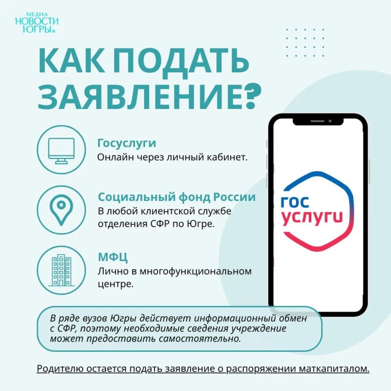 Маткапитал: от детского сада до аспирантуры Маткапитал: от детского сада до аспирантуры
