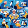 Проект «Мобильный WEBотряд 55+» помогает пожилым югорчанам осваивать цифровые технологии