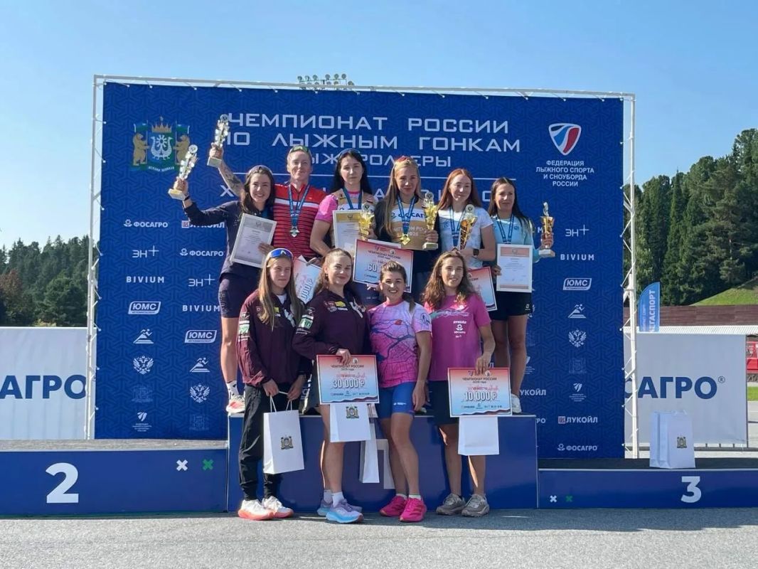 Бронза чемпионата России по лыжероллерам — за Югрой