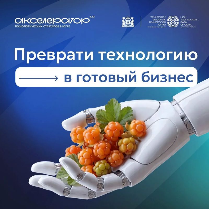 Старт приема заявок в Акселератор технологических стартапов Югры 6.0 уже здесь!
