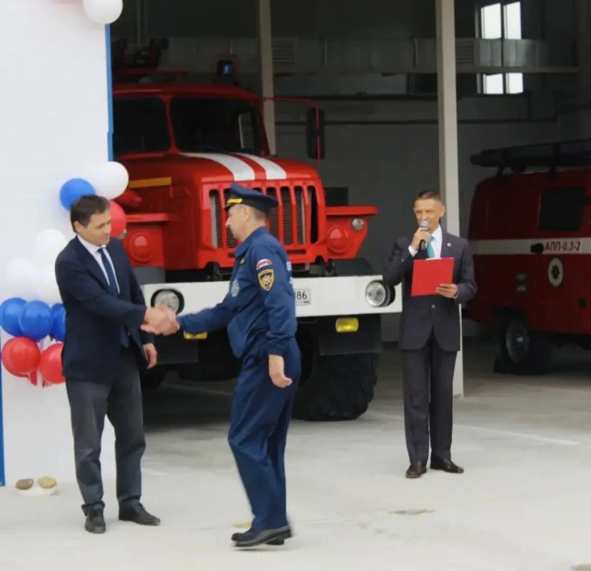 Новая высота безопасности: в Агирише открыта современная пожарная часть! Новая высота безопасности: в Агирише открыта современная пожарная часть!