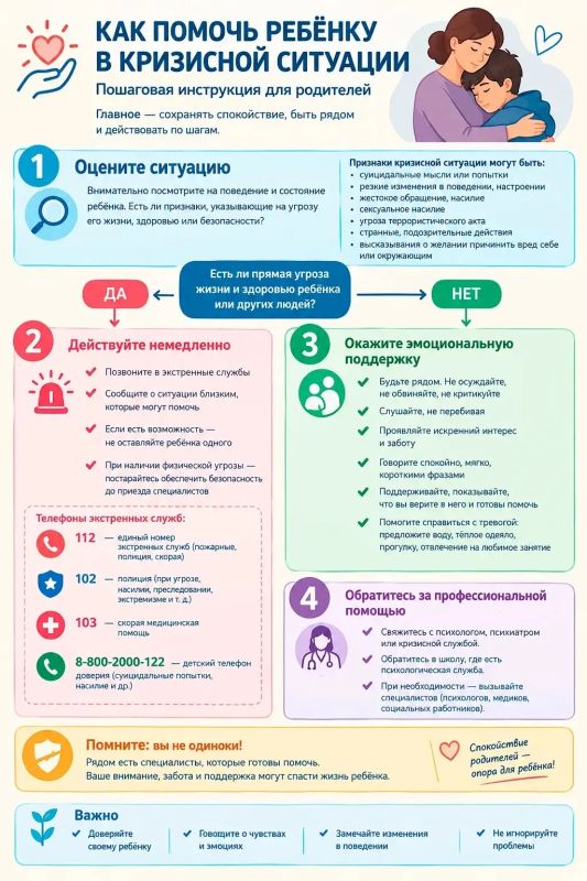 Кризисная ситуация может случиться с каждым
