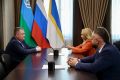 Дмитрий Кощенко: Провёл рабочую встречу с Еленой Васильевной Пановой — руководителем аппарата Комитета Госдумы по экологии, природным ресурсам и охране окружающей среды, представителем партии «Новые люди»
