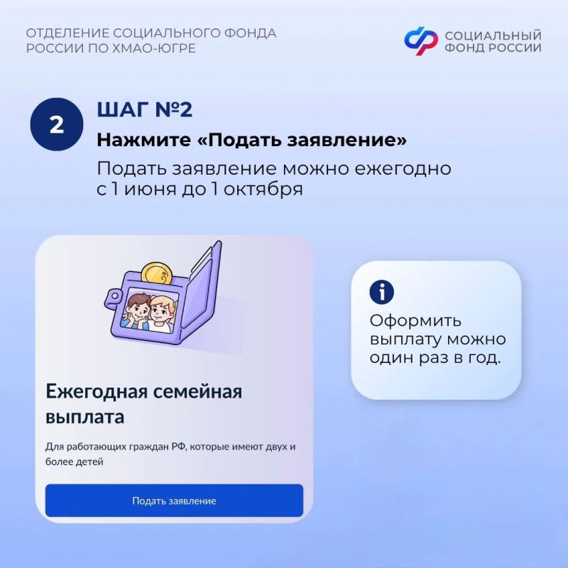 Ежегодная семейная выплата: порядок заполнения заявления и важные условия Ежегодная семейная выплата: порядок заполнения заявления и важные условия