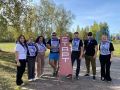 Члены участковой комиссии № 91 из Кондинского района приняли участие в "Кроссе нации"
