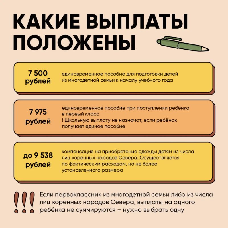 В Югре многодетным семьям помогают собрать ребенка в школу В Югре многодетным семьям помогают собрать ребенка в школу