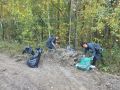 В Сургуте в рамках акции «Зелёная Россия» очистили от мусора 1,8 гектаров территории вдоль улицы Технологической
