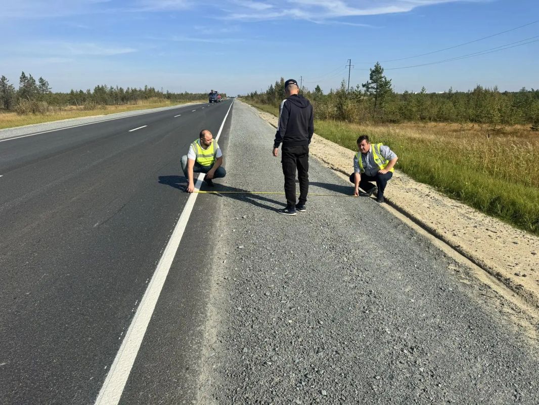 В Ханты-Мансийском автономном округе-Югре завершили ремонт на участке автодороги «Север» по нацпроекту В Ханты-Мансийском автономном округе-Югре завершили ремонт на участке автодороги «Север» по нацпроекту