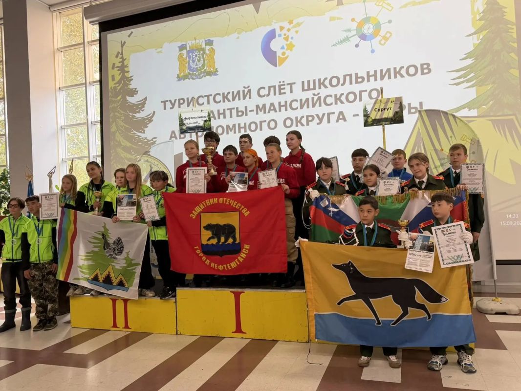 Госавтоинспекторы проводят профилактическую работу с юными туристами Югры Госавтоинспекторы проводят профилактическую работу с юными туристами Югры