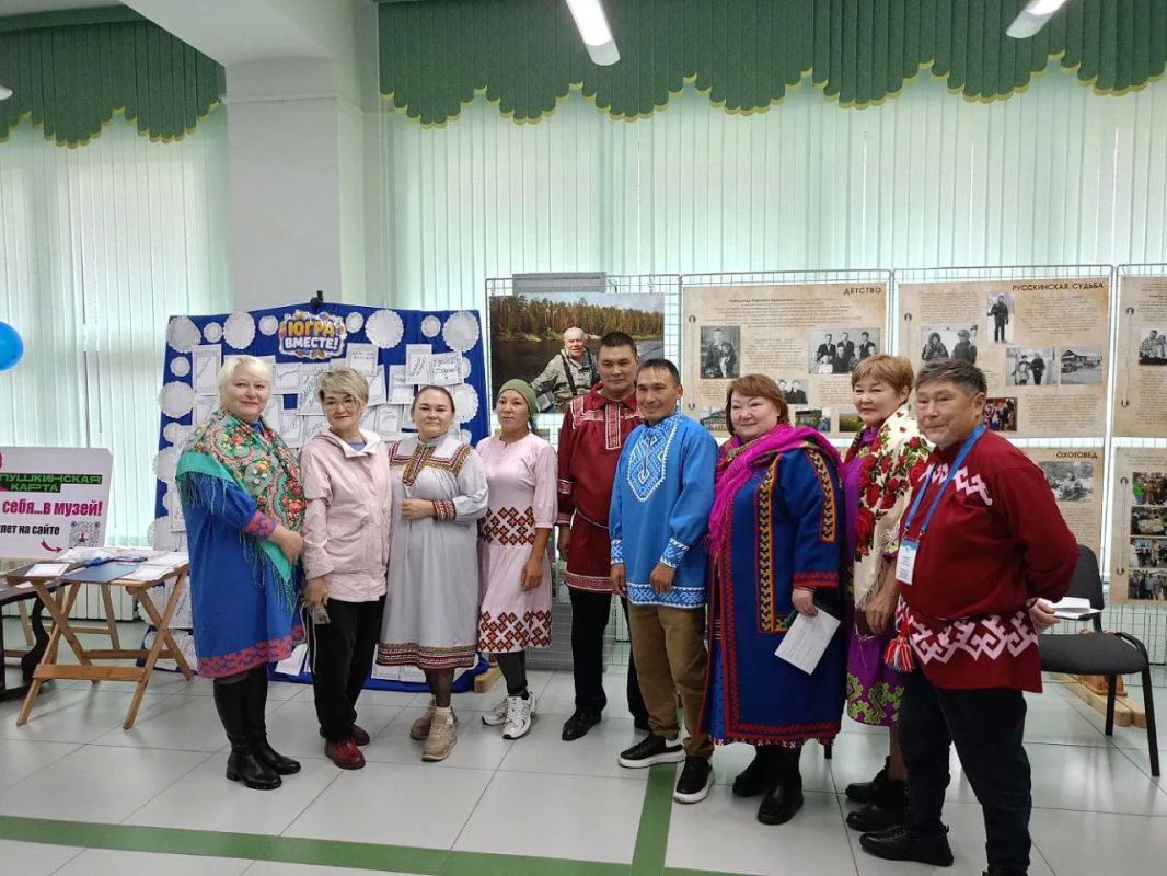 Людмила Алфёрова проголосовала на больших выборах-2026 в национальной деревне Русскинская