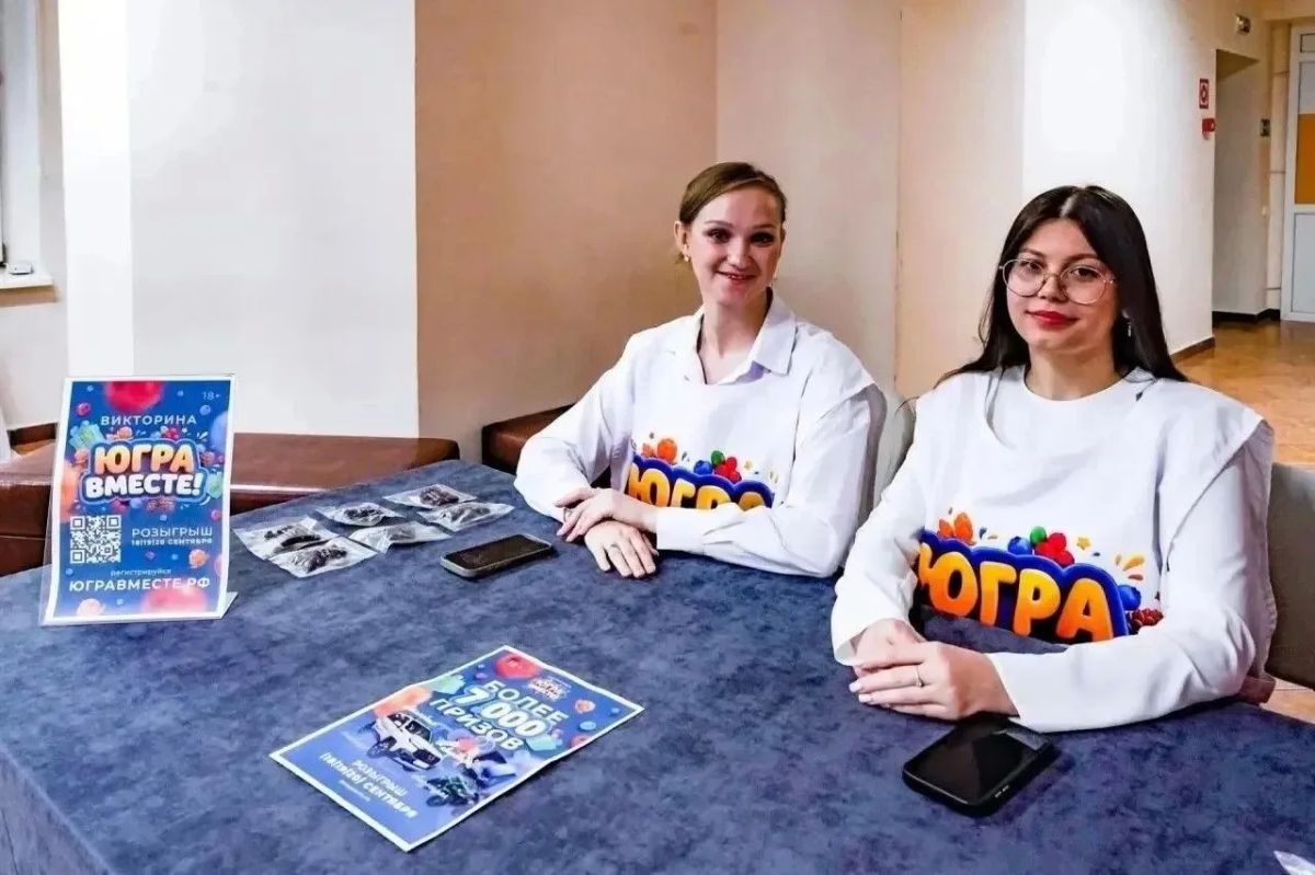 7 823 приза выиграли югорчане в викторине «Югра вместе!»