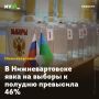 В Нижневартовске явка на выборы к полудню превысила 46%