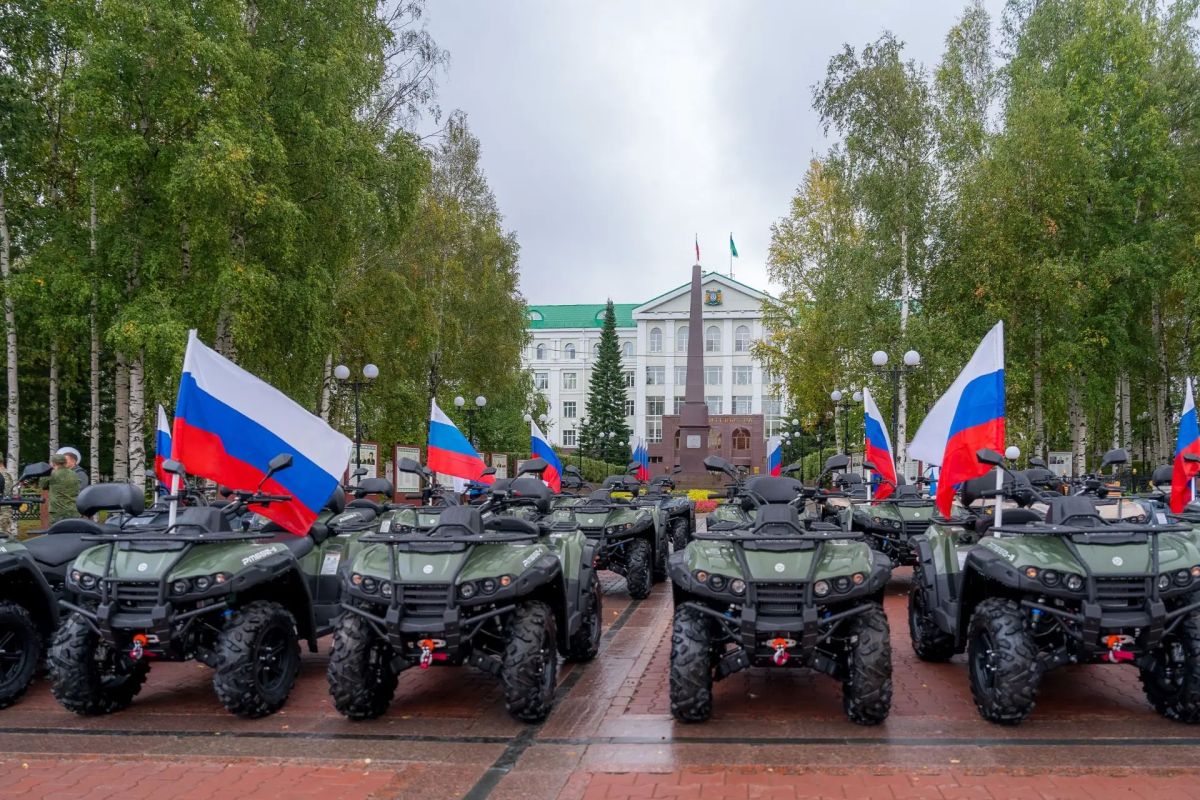Югра оказывает системную поддержку бойцам в зоне СВО Югра оказывает системную поддержку бойцам в зоне СВО