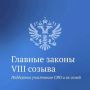 Законы Госдумы VIII созыва, посвященные поддержке участников СВО и членов их семей