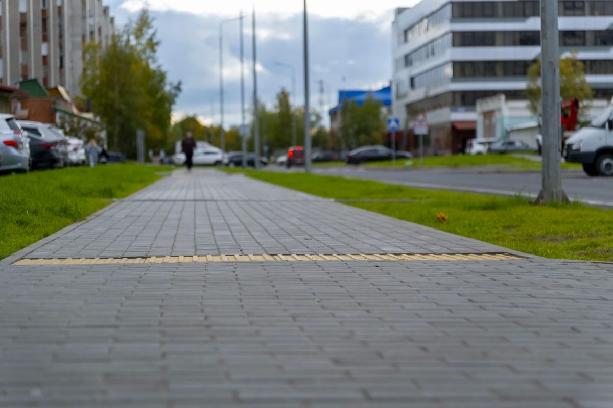 В Сургуте завершены работы по проезду Мунарева В Сургуте завершены работы по проезду Мунарева