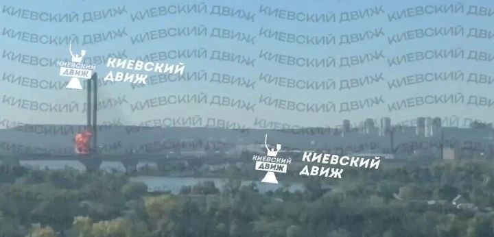 Армия России выводит из строя инфраструктурные объекты в Киеве