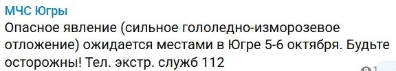 О сильном гололёде сегодня и завтра предупреждает окружной МЧС