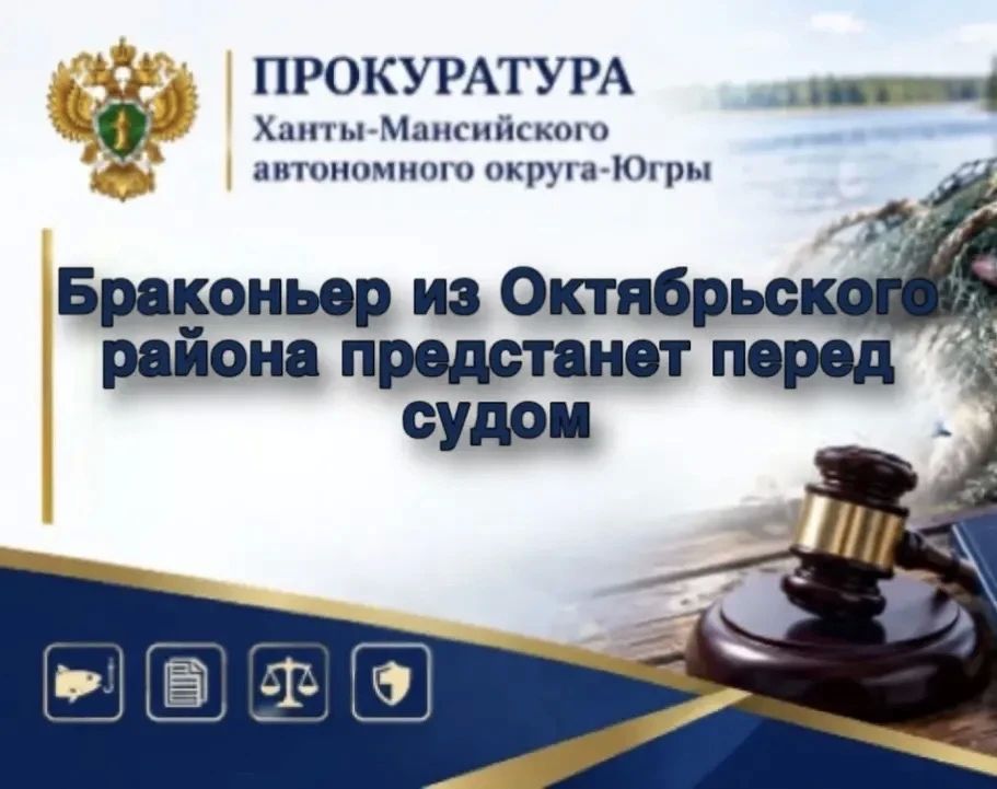 В мае 2026 года житель Октябрьского района на реке Ендырь выловил 32 особи рыб в период нереста, используя самоходное транспортное средство