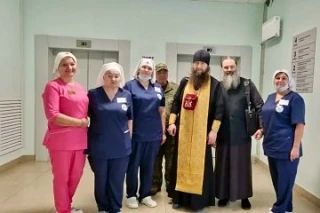 Югорские сёстры милосердия помогали раненым в госпитале Курска Югорские сёстры милосердия помогали раненым в госпитале Курска