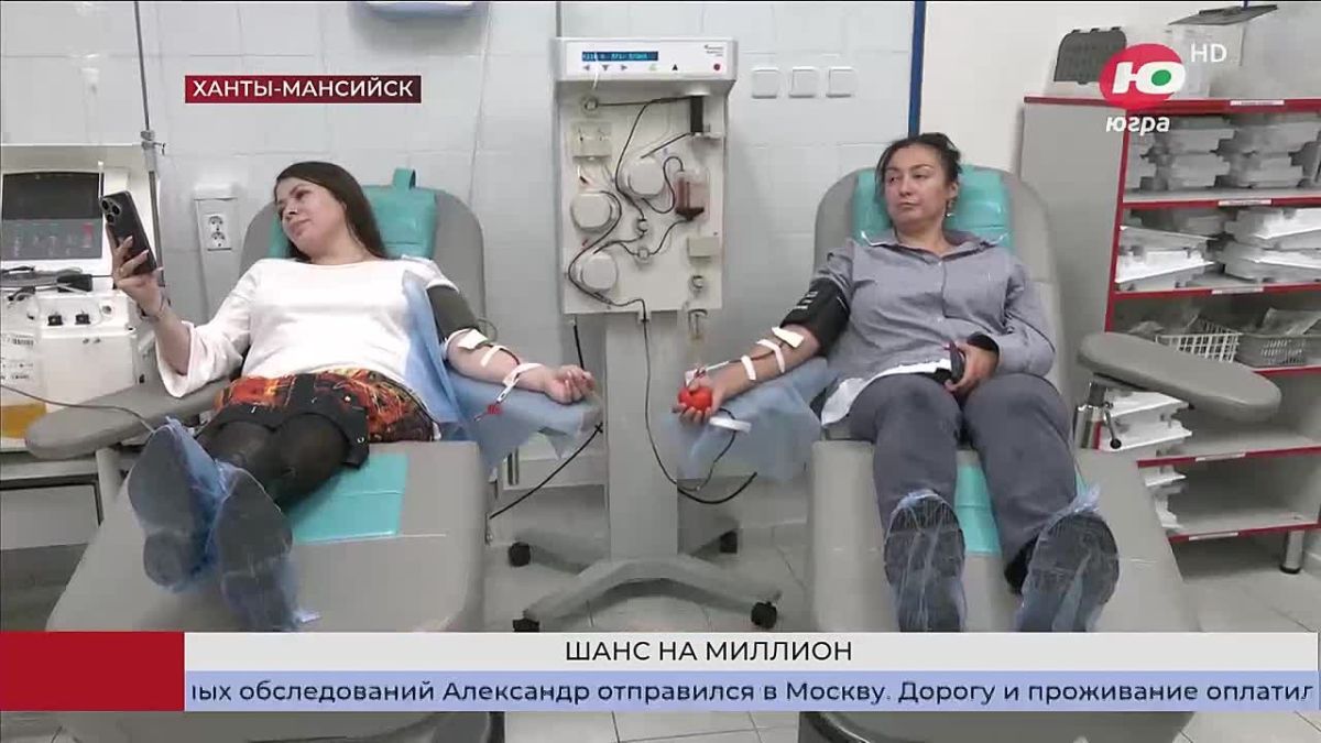 Александр Ермаков из Югры четыре года состоял в федеральном регистре доноров костного мозга