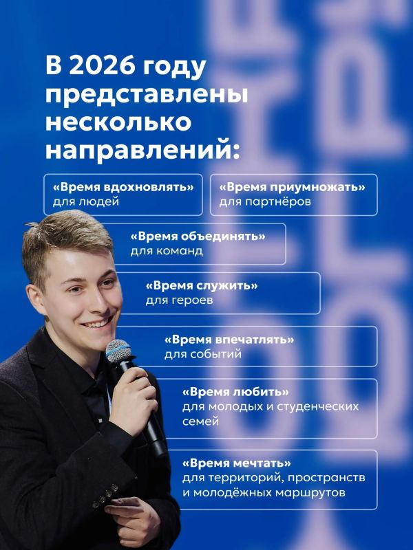 Хантымансийцы могут проявить себя на Всероссийской премии «Время молодых» Хантымансийцы могут проявить себя на Всероссийской премии «Время молодых»