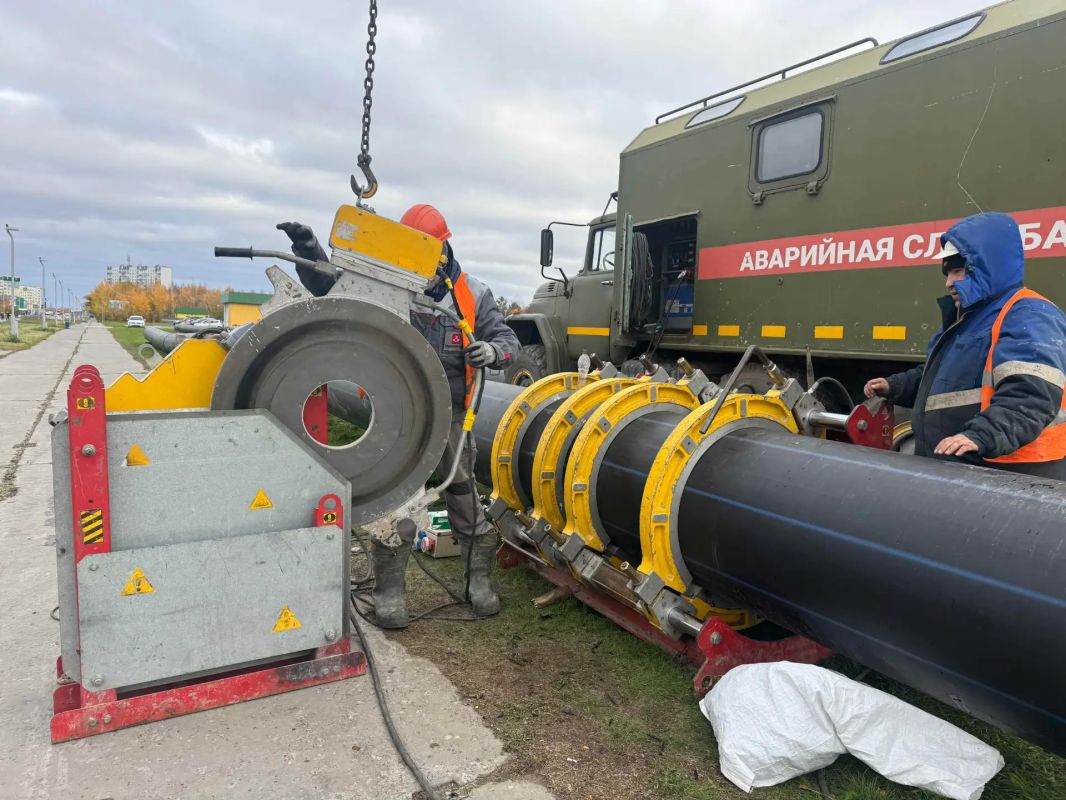 ООО «Нижневартовские коммунальные системы» приступило к реконструкции магистрального водовода холодного водоснабжения на улице Северной ООО «Нижневартовские коммунальные системы» приступило к реконструкции магистрального водовода холодного водоснабжения на улице Северной