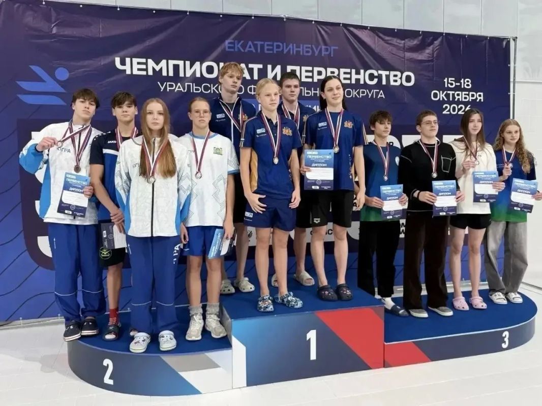 Югорские пловцы за день на чемпионате и первенстве УрФО завоевали еще 23 медали