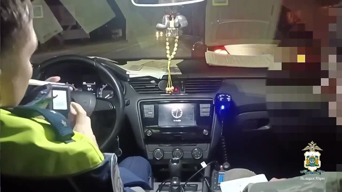 В Урае пресечён факт управления автомобилем в состоянии опьянения
