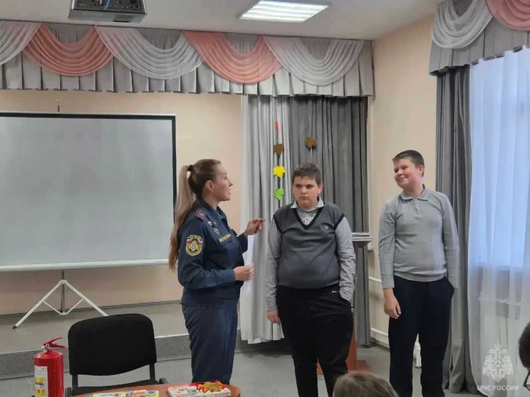 В Урае детям напомнили о правилах пожарной безопасности В Урае детям напомнили о правилах пожарной безопасности