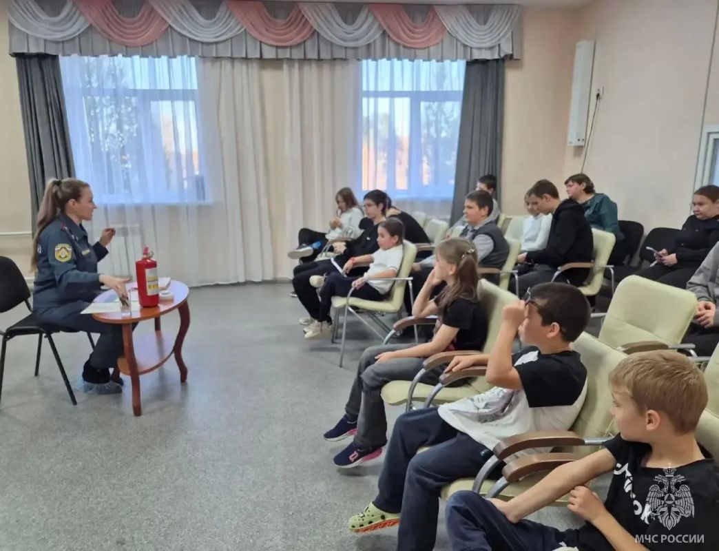 В Урае детям напомнили о правилах пожарной безопасности В Урае детям напомнили о правилах пожарной безопасности