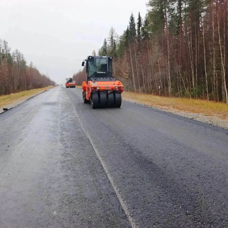 В Ханты-Мансийском автономном округе-Югре начат ремонт участка автодороги Уренгой – Надым – Советский В Ханты-Мансийском автономном округе-Югре начат ремонт участка автодороги Уренгой – Надым – Советский