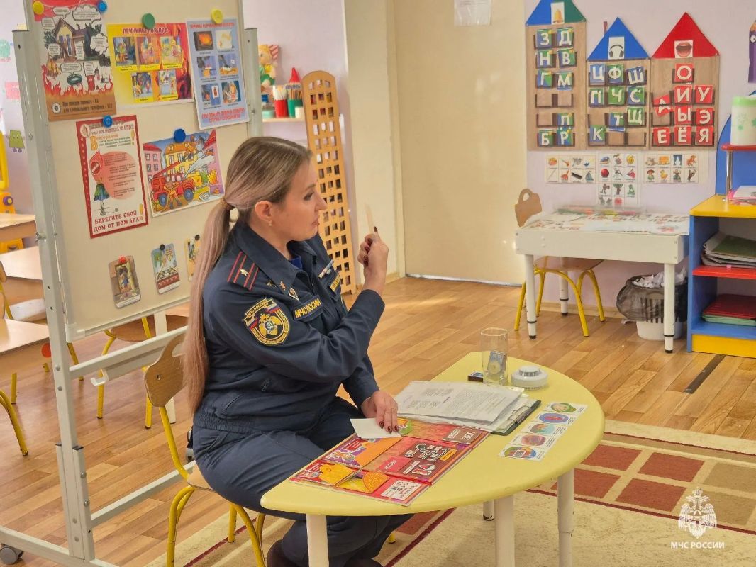День пожарной безопасности в детском саду Урая День пожарной безопасности в детском саду Урая