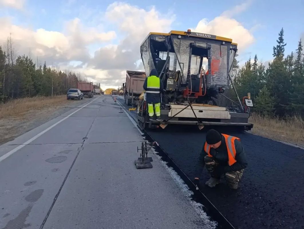 В Ханты-Мансийском автономном округе-Югре начат ремонт участка автодороги Уренгой – Надым – Советский В Ханты-Мансийском автономном округе-Югре начат ремонт участка автодороги Уренгой – Надым – Советский