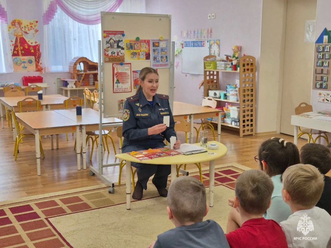 День пожарной безопасности в детском саду Урая День пожарной безопасности в детском саду Урая