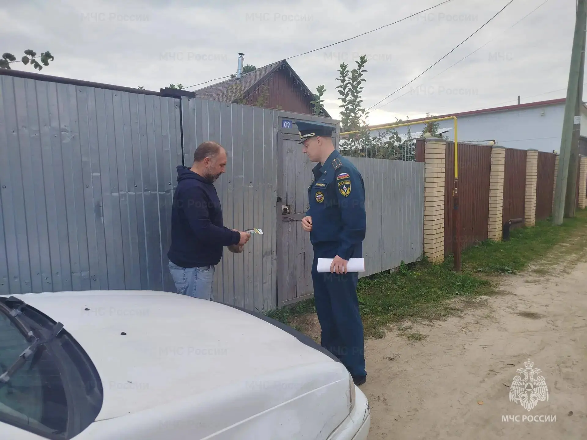 Профилактика пожаров в садовых товариществах продолжается